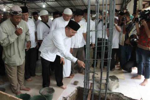 Masjid Ar Raudah Rispa I Gedung Johor Dipugar