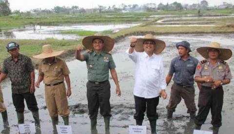 Pemkot Medan dan Kodim 0201/BS Canangkan Swasembada Pangan