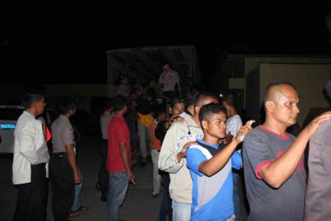 Polres Madina Razia Kafe dan Hotel