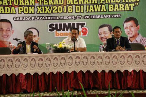 Sumut Satukan Tekad Raih Prestasi di PON