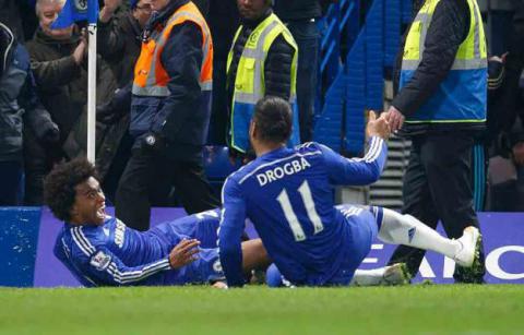 Willian Antar Kemenangan Chelsea Atas Everton