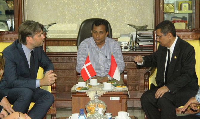 Plt Gubernur Sumut Promosikan Danau Toba ke Dubes Denmark