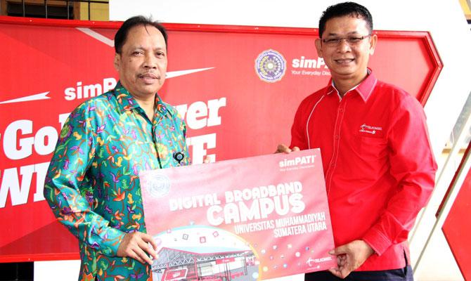 Telkomsel Hadirkan DIGI Corner di UMSU