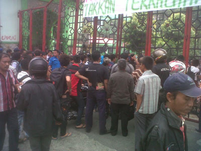 Unjukrasa Mahasiswa UISU Diwarnai Bentrokan