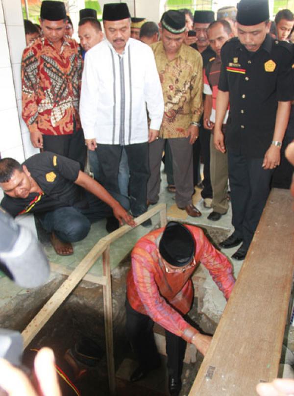 Pembangunan Surau Syekh Burhanuddin di Medan Dimulai