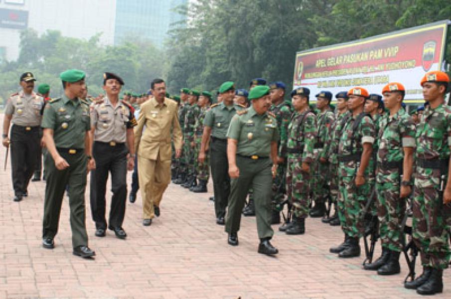 1.300 Personel Gabungan Amankan Kedatangan SBY 