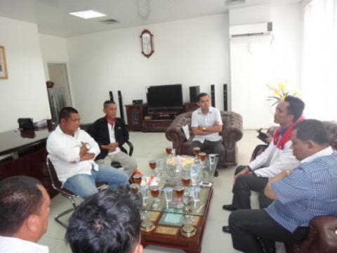 DPRD Medan Terima Laskar Anti Korupsi Pejuang 45