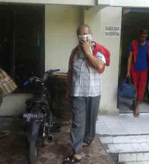 Diduga Palsukan Sertifikat Tanah, A Guan Ditahan