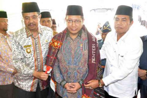 Menag Launching 5 Nilai Budaya Kerja di Lingkungan Kemenag Sumut