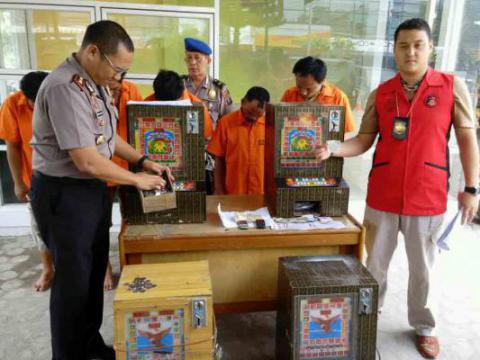 Pemain dan Penyedia Jackpot Digulung Polisi