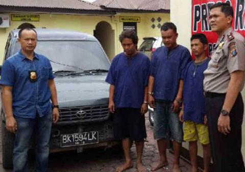 Polsek Delitua Bongkar Sindikat Curanmor, Curas, Curat dan Pemerkosaan