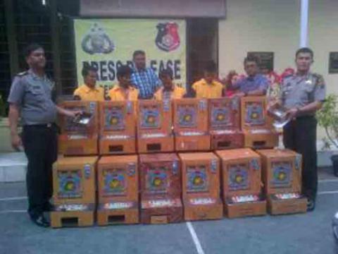 Polsek Percut Sita 18 Unit Jackpot