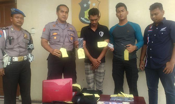 Mencuri di Toko Bika Ambon, Tukang Parkir Ditangkap