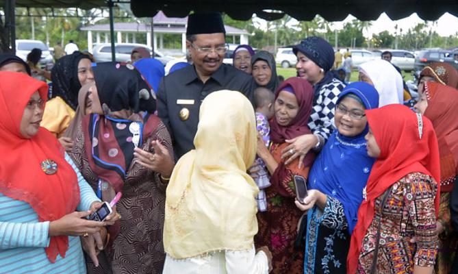 Plt Gubernur Sumut Resmikan Masjid Al Uswah Nias Barat