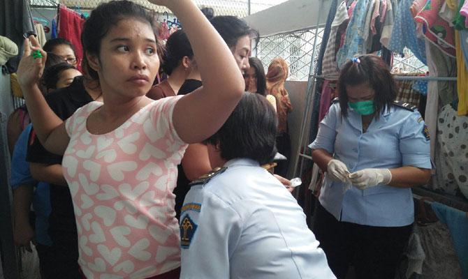 Polisi Razia Rutan Pancur Batu