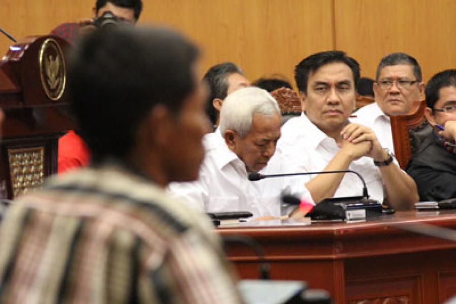 Camat Pinang Sori Instruksikan Kades/Lurah Pilih Nomor 5