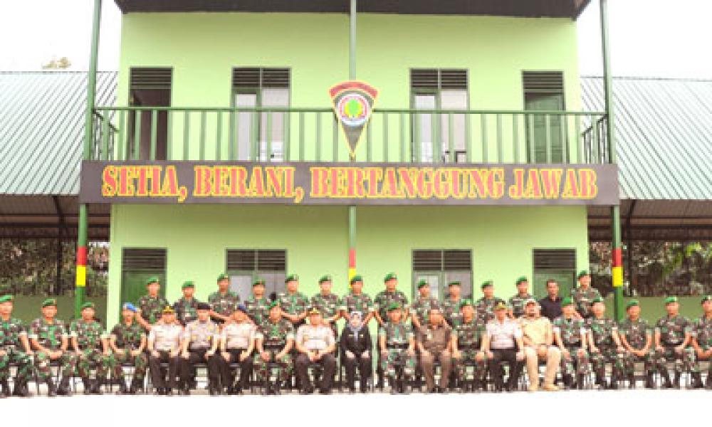 Lapangan Tembak Brigif 7/RR Diresmikan