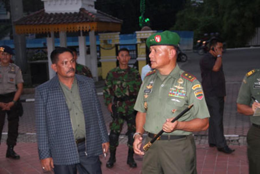 Pangdam I/BB Tinjau Balaikota Medan