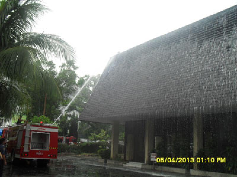 Wisma Kartini Medan Dilalap Api