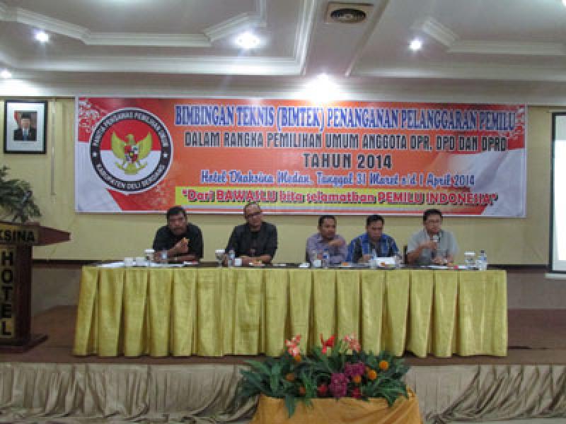 Panwaslu Deli Serdang Bimtek Penyelesaian Sengketa Pemilu