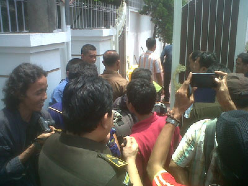 Tim Kejati Sumut dan Kejari Padangsidempuan Datangi Kediaman Rahudman