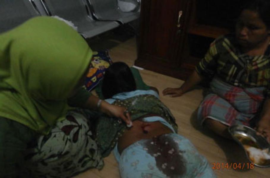 Mantan Suami Tikam Guru SD dan Pamannya di Madina