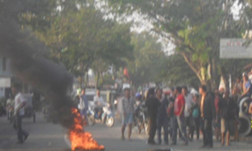 Pemasangan Pipa Limbah Sebabkan Kemacatan di Medan