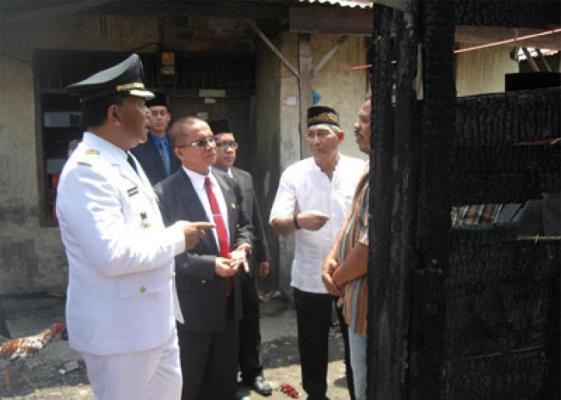 Kebakaran Terjadi di Panyabungan Saat Karnaval HUT RI