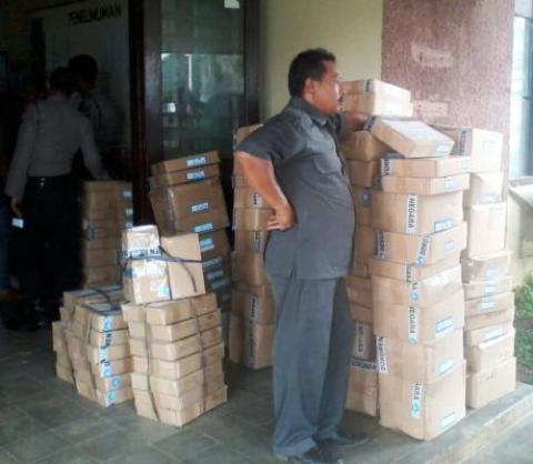Pemkab Tapsel Terima Lembar Soal UN SMA/SMK