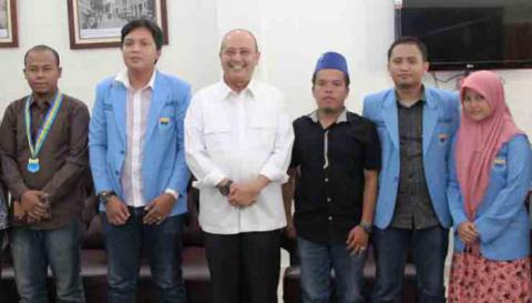 Walikota Terima PMII Medan