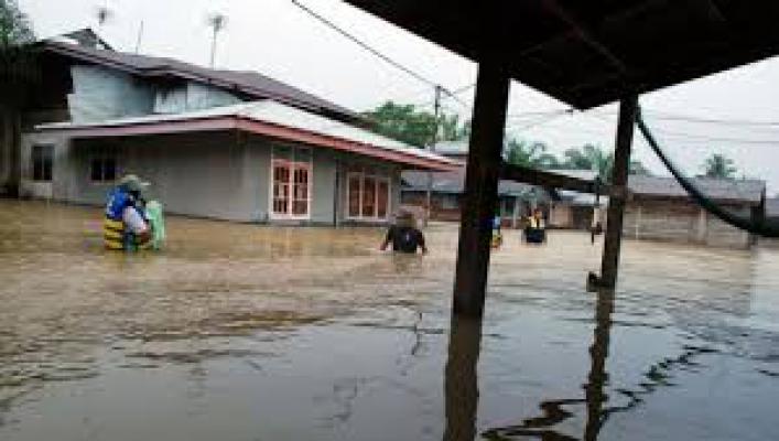 51 Rumah Terendam Banjir Hingga 2 Meter, 4 Rumah Hanyut