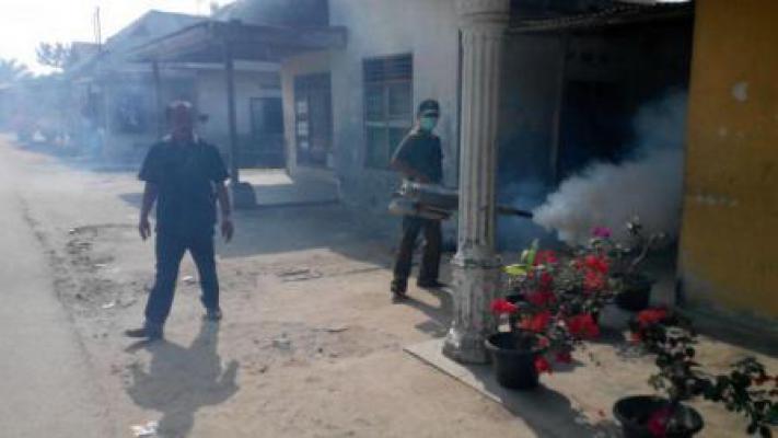  Dinas Kesehatan Deli Serdang Galakkan Fogging Antisipasi Penyebaran DBD