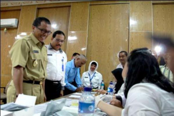 BNNK Adakan Pemeriksaan Urin Mendadak di Jajaran SKPD Binjai