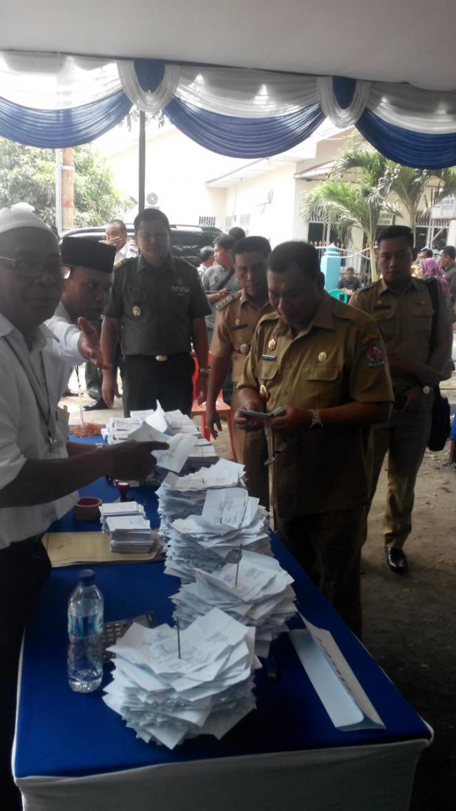 Bupati Deli Serdang Pilih Kepala Desa di Desa Tanjung Garbus I