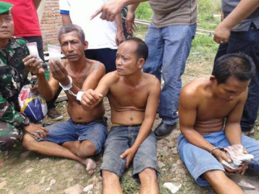Dijadikan Pesta Narkoba, Rumah Warga Digerebek Kodim 0203/Langkat