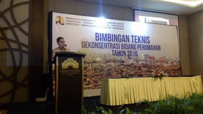 Kementerian PUPR Minta Pemda Maksimalkan Dekonsentrasi Perumahan