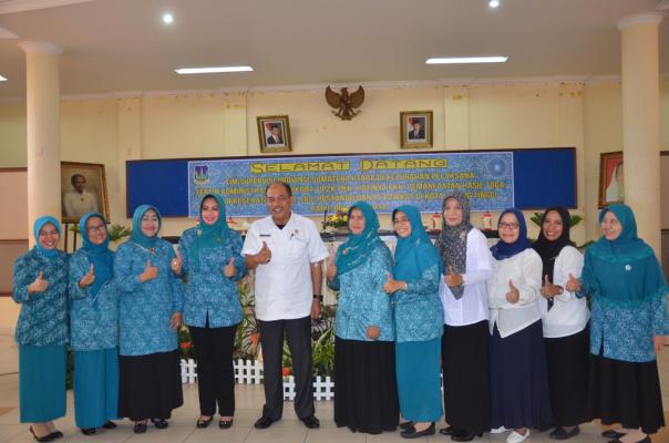 Ketua PKK Sumut Tinjau Kegiatan PKK di Tebing Tinggi
