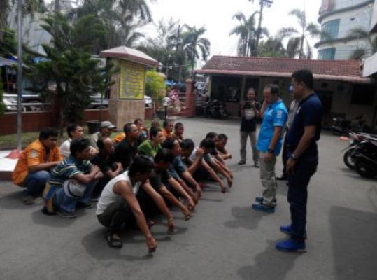 Meresahkan, Polsek Medan Kota Amankan 20 Preman