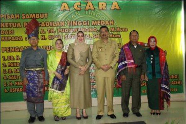 Plt Gubsu  Apresiasi Pelayanan Pengadilan Tinggi Sumut 