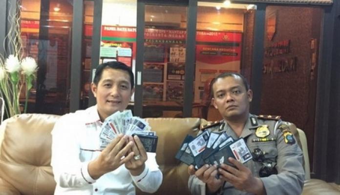 Polresta Medan Buru Aktor Pembuat SIM Palsu
