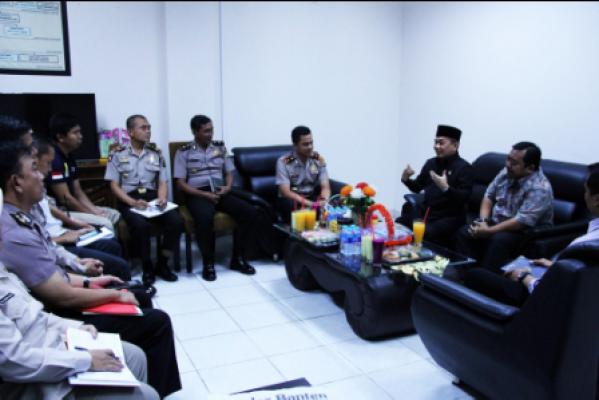 Tutup Masa Reses, Legislator Ini Sambagi Kantor Polres