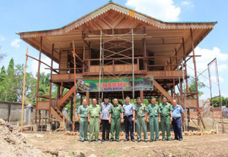 Walikota Binjai Dukung Pembangunan Rumah Adat