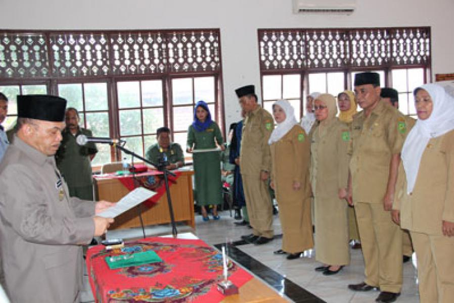 109 Kepala Sekolah di Medan Dilantik