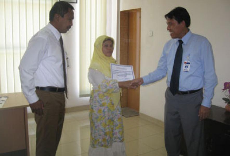 Lima Ahli Waris Terima Asuransi Dari Bank Sumut Panyabungan