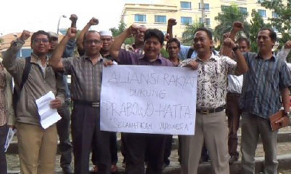 Aliansi Aktivis Sumut Deklarasi Dukung Prabowo-Hatta