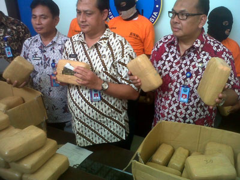 BNN Sumut Gagalkan Penyelundupan 57 Kg Ganja