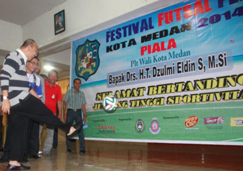 Festival Futsal Pelajar Medan Digelar