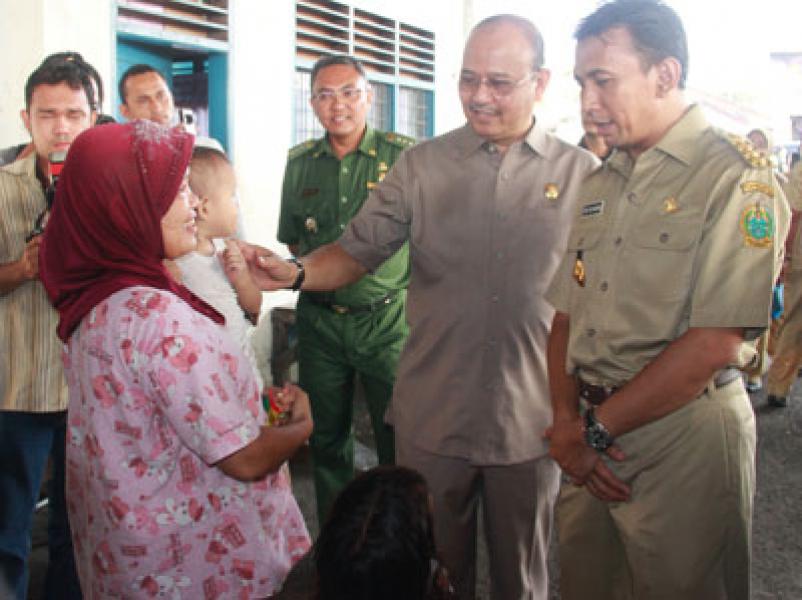 Tanggul Penahan Banjir Rob Segera Dibangun di Bagan Deli
