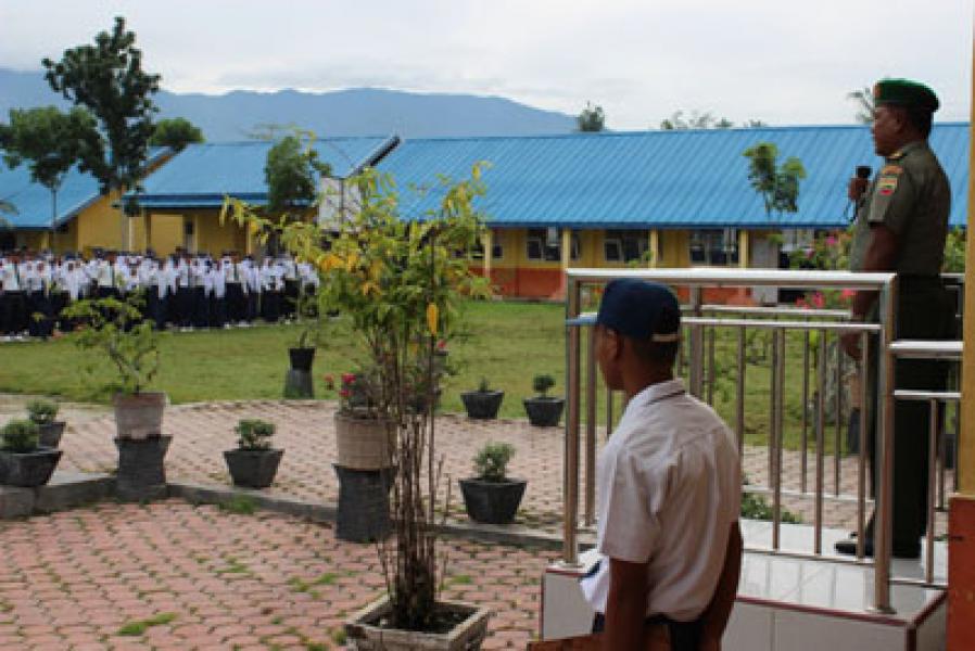 Koramil 13 Panyabungan Bina Generasi Muda