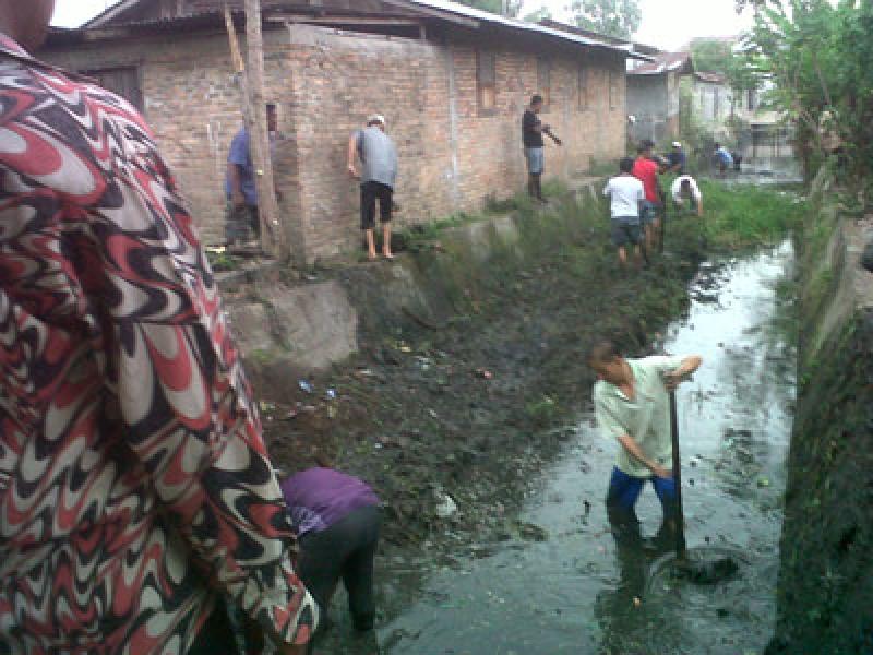 Masyarakat Pendukung Prabowo Gotong Royong di Medan